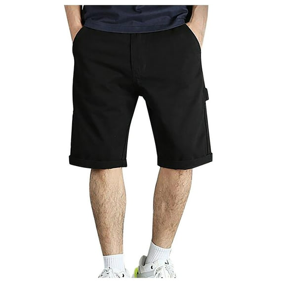 Men's Casual Shorts Mens Basketball Shorts Men with Pockets Men S Cargo Athletic Baggy Basketball for 13 Mens Summer Outfits Little Year Summer High Black 3XL
