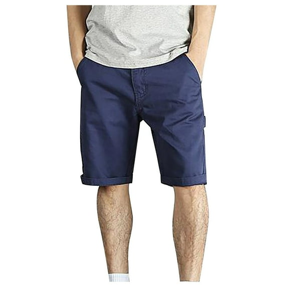 Men's Casual Shorts Mens Basketball Shorts Men with Pockets Men S Cargo Athletic Baggy Basketball for 13 Mens Summer Outfits Little Year Summer High Blue M