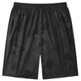 thumbnail image 1 of Men's Casual Shorts Mens Beach Attire Basketball Shorts for Men Pack Quick Shot Man Linen Short Mens Baggy Men Tennis Stylish for Nonslip Band Men's Summer Loose Pocket Black XL, 1 of 3