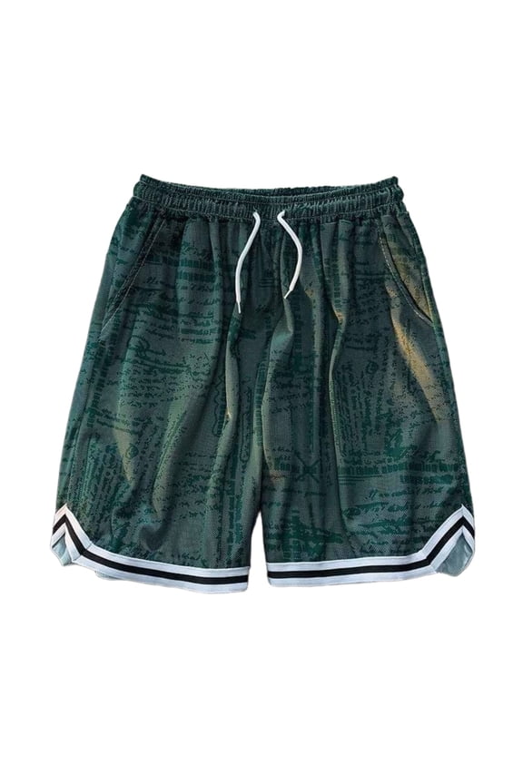 Men's Casual Shorts Mens Shorts Athletic Short Compression Men 34 Heritage All Outfits for Men Summer Outfits Cabin Creek like A Glove Smart Cool Elastic Waistband Short Green 3XL