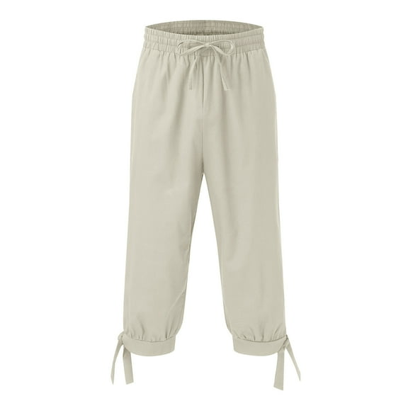 Men's Casual Shorts Mens Shorts Workout Clothes Men Running Short Mens Baseball Cu Big And Tall Nonslip Band Workout Trunks Sports for with Pockets Leisure Solid Beige M