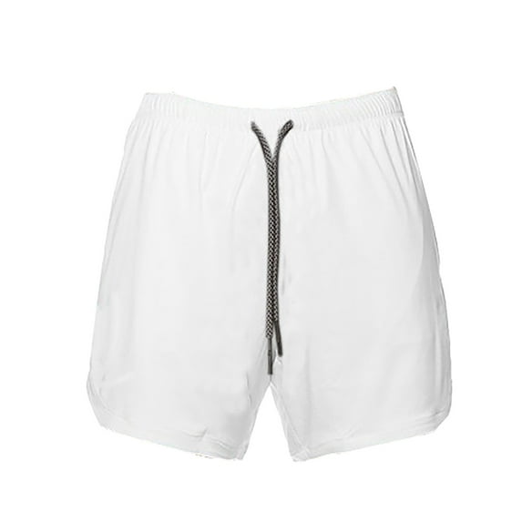 Men's Casual Shorts Mens Travel Shorts Men Big And Tall Mens Short Athletic Athletic Recon Large Basketball Basketball Cabin Creek Active Men 10 Star M White XL