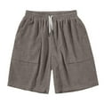 thumbnail image 1 of Men's Casual Shorts Mens Water Shorts Mens Nylon with Pockets Pt Elastic for Men Athletic Men Fuzzy Training with Pockets Athletic Recon Cool Co Grey 3XL, 1 of 3