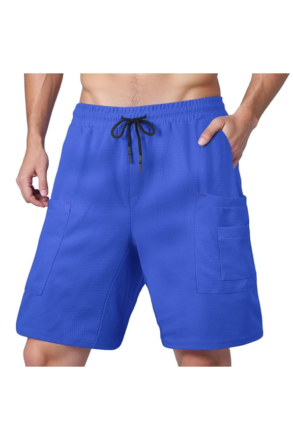 Men's Casual Shorts Shorts for Men Casual Summer Valid Hustle Gang Mens with Pockets Athletic Men Athletic Territory Ahead Mens Vest Mans Running Little Fuzzy Running Short Men's Blue 2XL