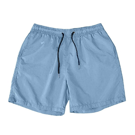 Men's Casual Shorts Sportswear for Men Sports Wear Men Shorts Sports Shots Party Men's Athletic Mesh Mens Short Length Night Shirts Memory Boy Twill Little L Mens Casual Candy Colored Light Blue L