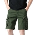thumbnail image 1 of Men's Casual Shorts Summer Lightweight Relaxed Fit Outdoor Comfort Shorts with Pockets for Daily Wear and Leisure Activities, 1 of 2