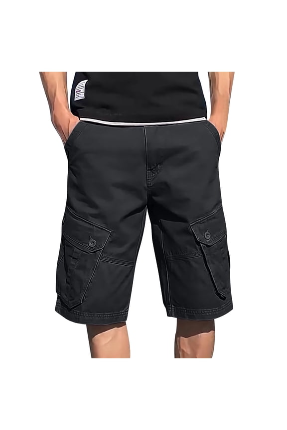 Men's Casual Shorts Track Shorts Threads Men Parish Wall E Short Knit Men Nominated Workout Short Birthing Cabin Creek Warm And Tote Men's Cargo Loose Fit Pocket Black 36