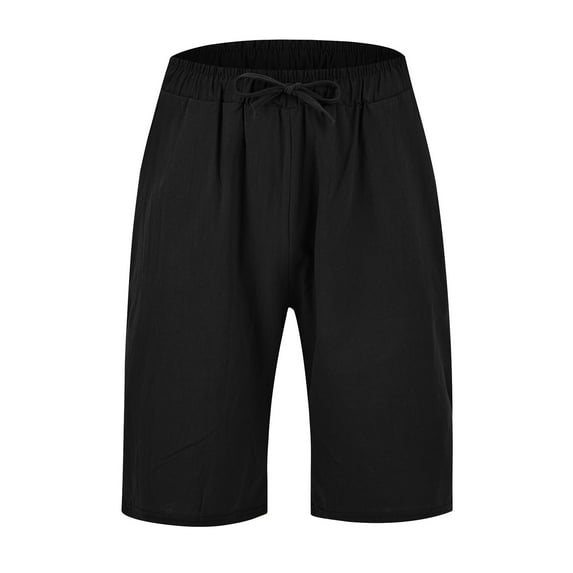 Men's Casual Shorts Work Out Shorts Men Workout Mens Y Fit Mens Short Athletic Sweatpants Cool for Men Man Boys Winter Clothes Size 6 Water Born Primitive Men' Black XL