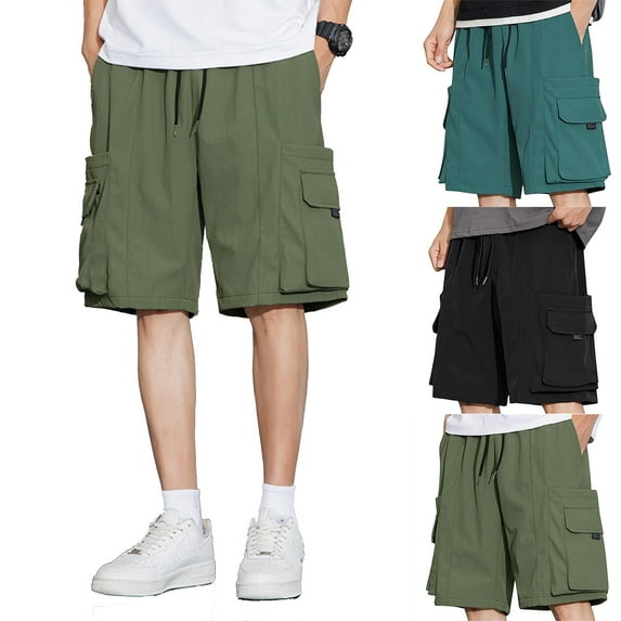 Men's Casual Shorts - Workout Black Quick Dry Basketball Shorts Men Lightweight Sports Gym Shorts Men's Athletic Shorts with Pockets Gym Workout Shorts for Men