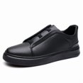 thumbnail image 1 of Men's Casual Skate Shoes Low Top Slip On Sneakers Round Toe Rubber Sole Everyday Walking Shoes, 1 of 8