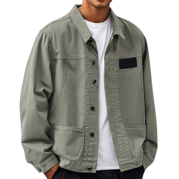 Men's Casual Slim Fit Shirt Classic Pure Color Long Sleeve Button Down Shirt for Daily Wear Comfortable Breathable and Outfits