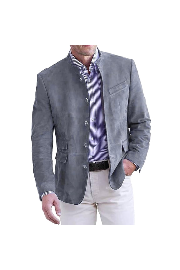 Men's Casual Slim Fit Sports Coat Business Style Outdoor Daily Wear Jacket