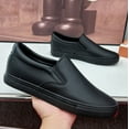 thumbnail image 1 of Men's Casual Slip - on Shoes with Round Toe - Breathable, Comfortable Artificial PU Leather Loafers for All Seasons, 1 of 16