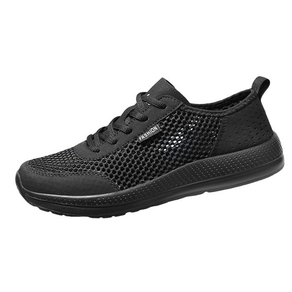 Men's Casual Sneakers Fashion 𝖫a𝖼e Up Running Shoes Breathable Mesh Walking Sneakers Sh𝗈𝖼k-Res𝗂st𝖺𝗇𝗍 Casual Sport Shoes Lightweight Cr𝗈𝗌𝗌-Training Athlet𝗂c Shoes