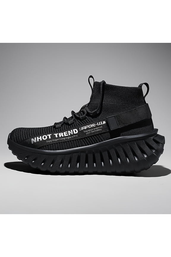 Men's Casual Sneakers • High-Quality Mid-Top Sneakers • Couple Shoes • Fashion Vintage Minimalist Thick-Soled Height-Increasing Dad Shoes • Road Indoor Outdoor Running Shoes • Shock-Absorbing
