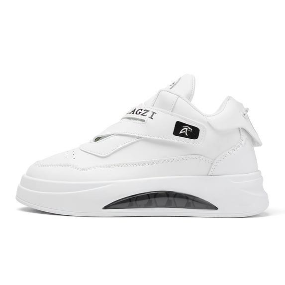 Men's Casual Sneakers, Simple And Stylish Skateboard Shoes with Wing-Shaped Straps, Perfect for Daily Streetwear.