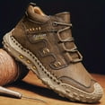 thumbnail image 1 of Men's Casual Sneakers - Versatile Sneakers for Running, Walking & HikingAvailable in Black, White, Brown Durable Rubber Sole, Lace-Up, Breathable Fabric Lining Available in Black, White, Brown, 1 of 5