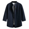 thumbnail image 1 of Men's Casual Solid Color Shirts Polyester Easy Care Outdoor Relaxed Fit, 1 of 8
