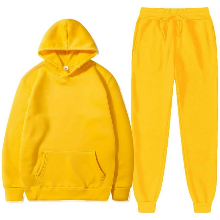 Men s Casual Solid Colour Athletic Tracksuit Jogging Sweat Suits