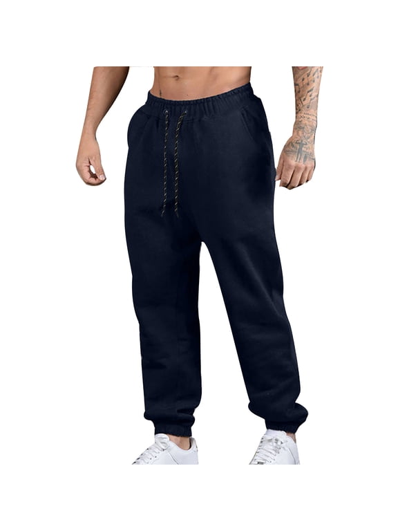 Men's Casual Sports Pants Comfortable Loose Fit Versatile Warm Sweatpants for Everyday Wear and Active Motion Mens Trousers Xxxl Casual Fit Slim Stretch