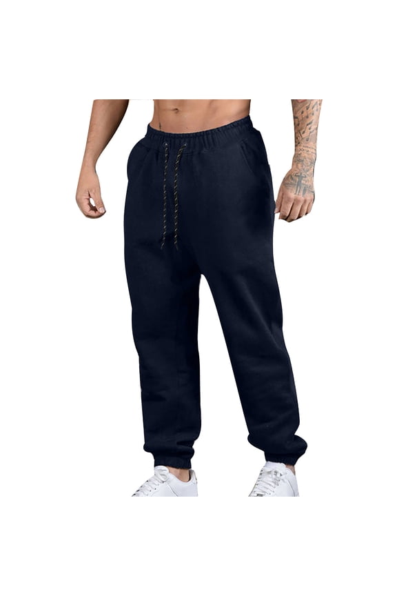 Men's Casual Sports Pants Comfortable Loose Fit Versatile Warm Sweatpants for Everyday Wear and Active Motion Mens Trousers Xxxl Casual Fit Slim Stretch
