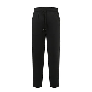 Men's Casual Sports Pants Slim Fit Breathable Quick Drying Running Trousers Autumn Thin Straight Woven Wear Comfortable Lightweight Mens Beach Pants Trousers Vacation Cargo Pants