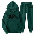 thumbnail image 1 of Men's Casual Sports Suit for Autumn and Winter - Stylish Letter Printed Sweater and Pants Set for -Forward Individuals, 1 of 3