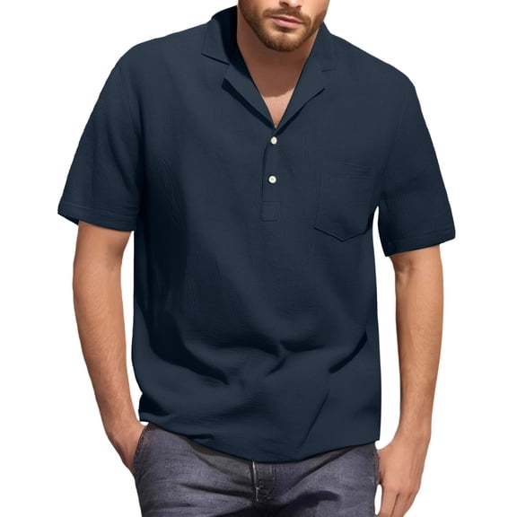 Men's Casual Summer Short Sleeve T-Shirts Stylish Comfortable Tops for Everyday Wear for Spring Fashion