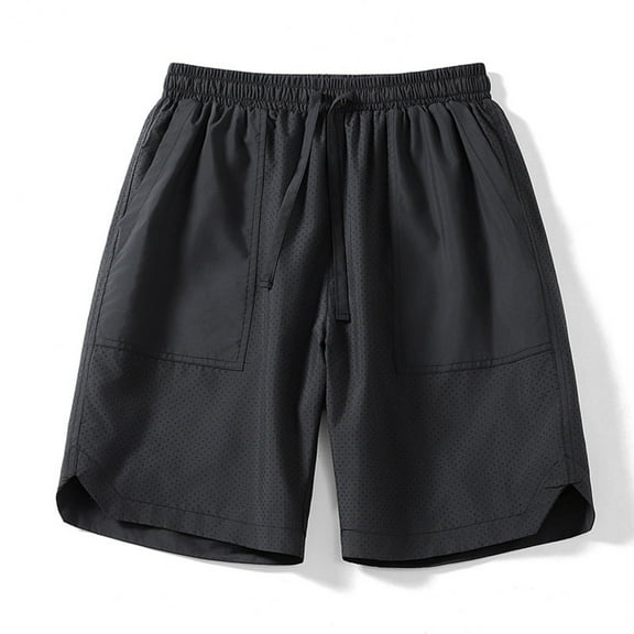 Men's Casual Summer Shorts Breathable Loose Fit Comfortable Athletic Beach Shorts with Pockets for Sports and Outdoor Activities Pants for Men 2025 Summer Casual Loose Fit