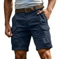 thumbnail image 1 of Men's Casual Summer Shorts Lightweight Breathable Outdoor Comfortable Stretch Fit Elastic Waistband Travel Beach Walking Pants for Men 2025 Summer Casual Loose Fit, 1 of 6
