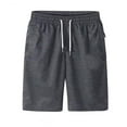 thumbnail image 1 of Men's Casual Sweat Shorts Cotton Athletic Running Lounge Shorts with Drawstring Workout Gym Lightweight, 1 of 3