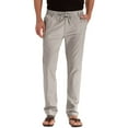 thumbnail image 1 of Men's Casual Sweatpants with Elastic Waistband, Zip Fly, and Adjustable Internal Drawstring for Custom Fit, 1 of 5