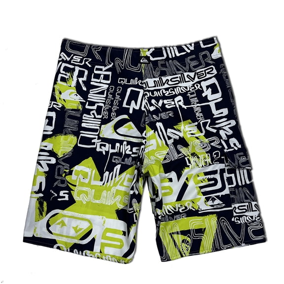 Men's Casual Swim Trunks Quick Dry Printed Summer Beach Shorts Drawstring with Elastic Waist and Pockets Mens Bañador