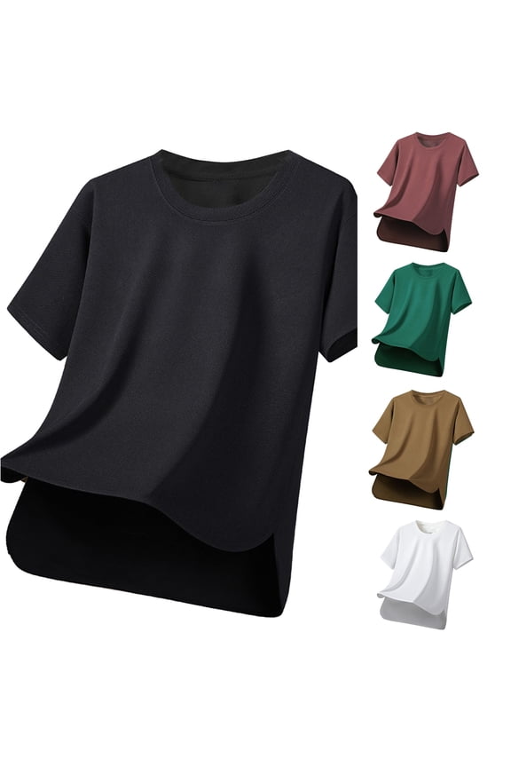 Men's Casual T Shirts for Outdoors and Everyday Wear Comfortable and Versatile Summer Apparel for Relaxed Style Mens T Shirts Casual T Shirt Yarn Mens Running Tee Shirts