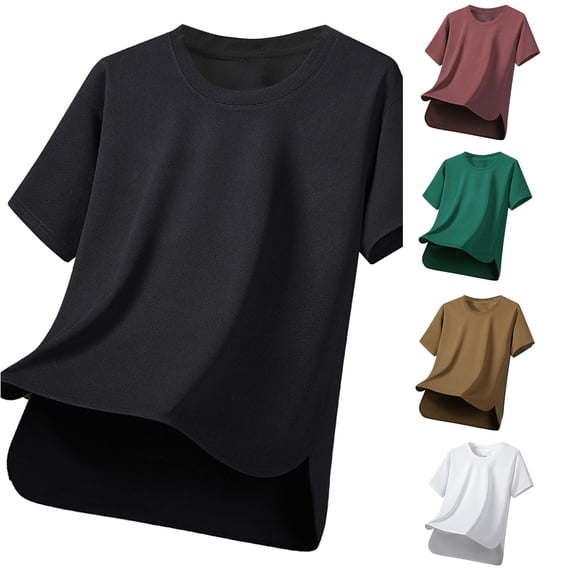 Men's Casual T Shirts for Outdoors and Everyday Wear Comfortable and Versatile Summer Apparel for Relaxed Style Mens T Shirts Casual T Shirt Yarn Mens Running Tee Shirts
