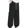 thumbnail image 1 of Men's Casual Tapered Sweatpants Comfortable Everyday Wear with Elastic Waist and Drawstring for Work Leisure Travel, 1 of 8
