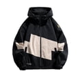 thumbnail image 1 of Men's Casual Techwear Jacket Windbreaker Korean Streetwear Hop Fashion Outerwear Lightweight Comfortable, 1 of 2