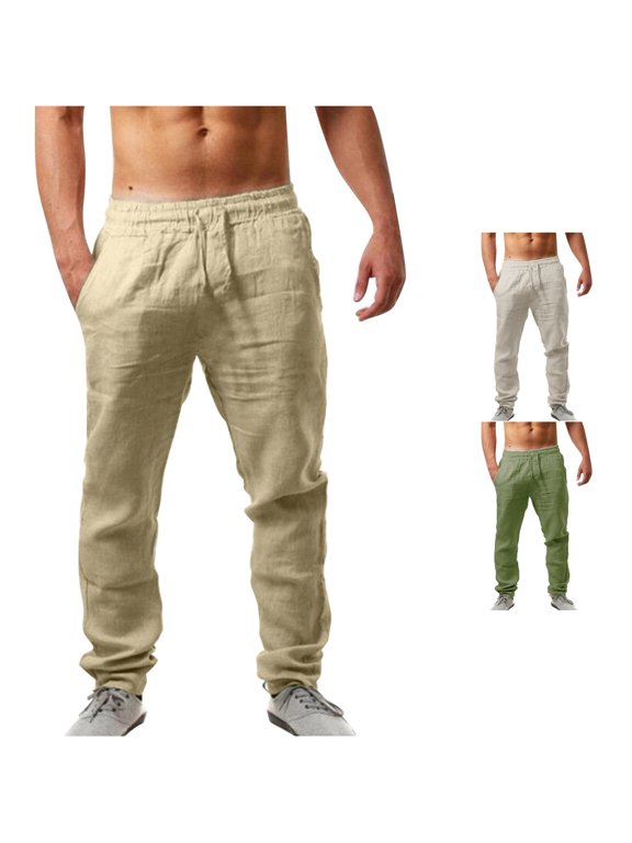 Men's Casual Trouser Breathable Everyday Elastic Leisure Pants for Comfortable All Day Wear
