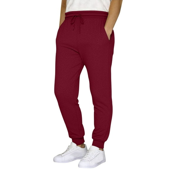 Men's Casual Trousers Lightweight Comfortable Everyday Wear Autumn Spring Sweatpants No Drawstring Pants Loose Fit Straight Legs Beach Trousers