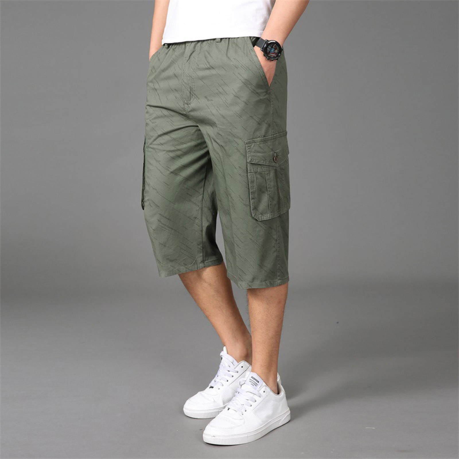 Cargo shorts that go below the knee best sale