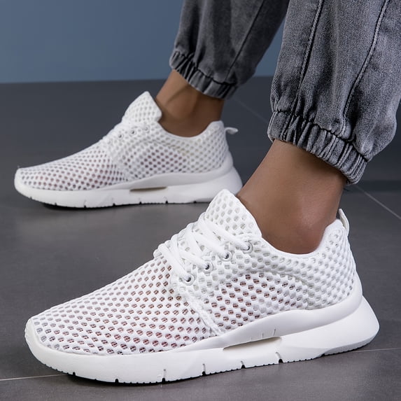 Men's Casual Walking Shoes Mesh Breathable Lightweight And Soft Summer Perfect for Everyday Wear