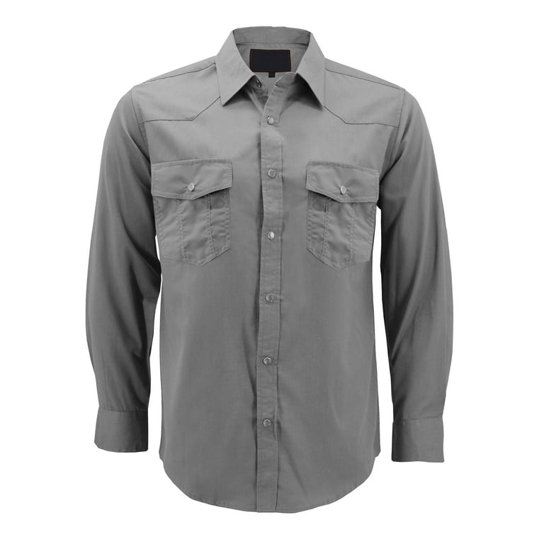Cinch Men's Modern Fit Western Pearl Snap Long Sleeve Shirt - Blue Paisley  - ShopperBoard