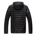 thumbnail image 1 of Men's Casual Winter Jacket Warm Men Zipper Hooded Coat With Pocket, 1 of 8