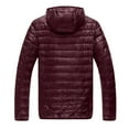 thumbnail image 1 of Men's Casual Winter Jacket Warm Men Zipper Hooded Coat With Pocket, 1 of 3