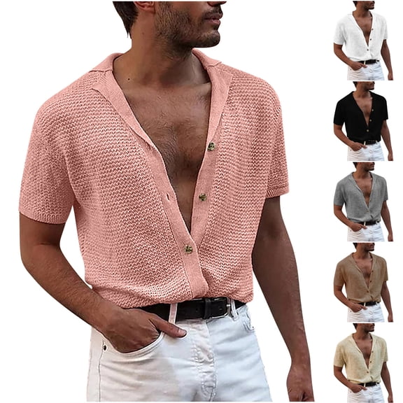 Men's Casual Wool Blend Cardigan Sweaters Long Sleeve Shawl Collar Buttons Down Cable Knit Sweater Size 3XL White