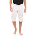 thumbnail image 1 of Men’s Casual Work Shorts 100% Cotton Twill Cargo Shorts with Multi Pockets, 1 of 6