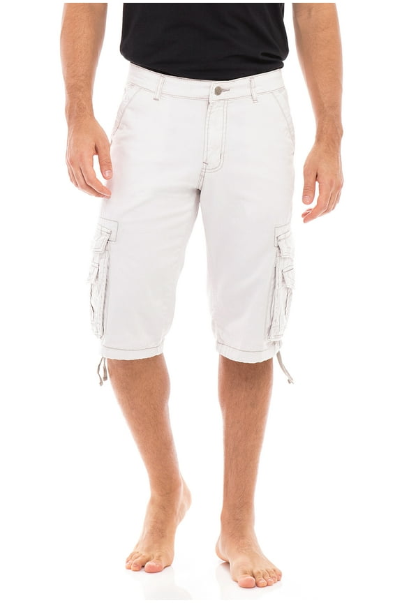 Men’s Casual Work Shorts 100% Cotton Twill Cargo Shorts with Multi Pockets