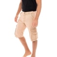 thumbnail image 1 of Men’s Casual Work Shorts 100% Cotton Twill Cargo Shorts with Multi Pockets, 1 of 6