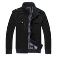 thumbnail image 1 of Men's Casual Zipper Jacket Lightweight Comfortable Outdoor Cardigan Sweater for Daily Wear, 1 of 1