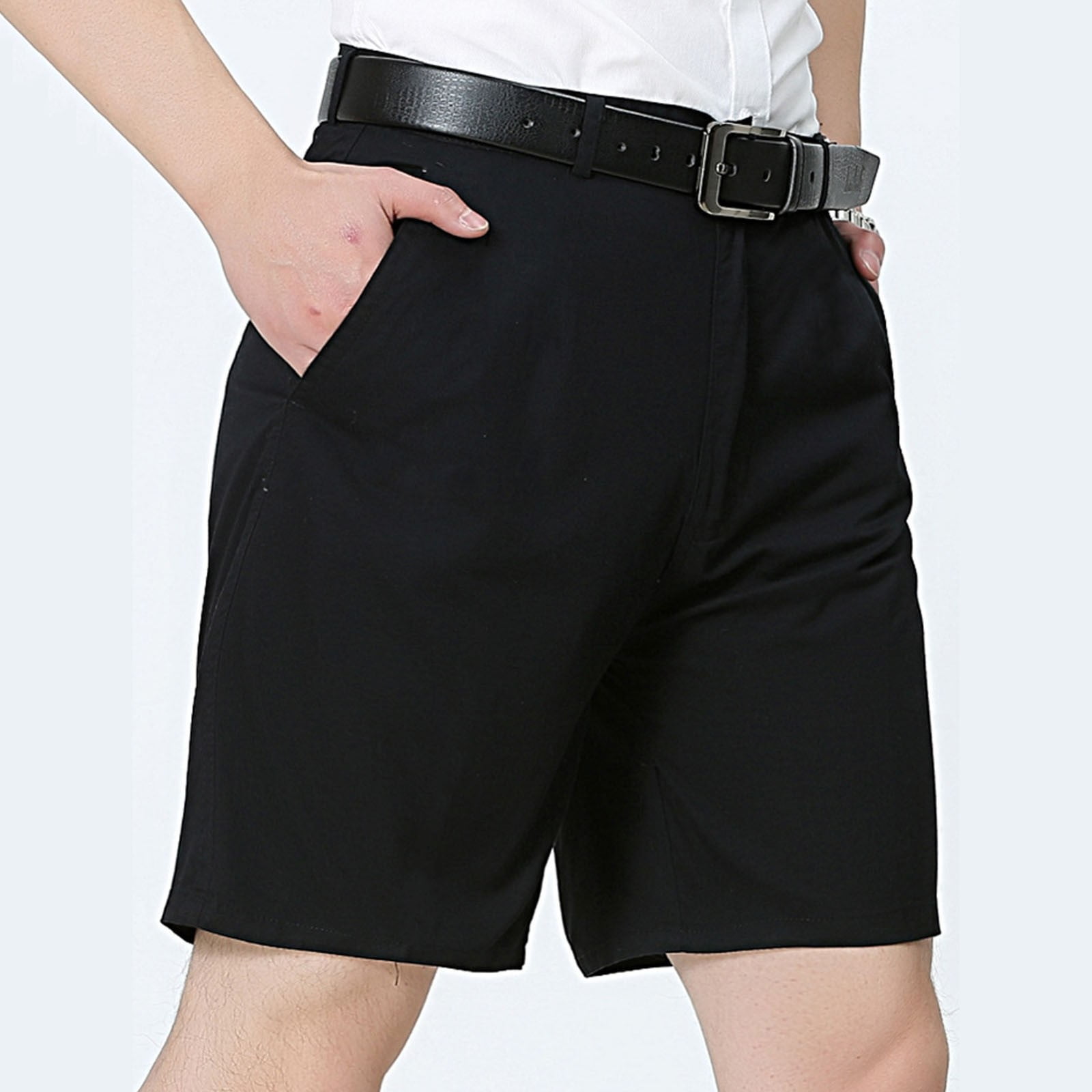 Men's Casual loose cotton suit five-minute pants Shorts , Big and Tall ...